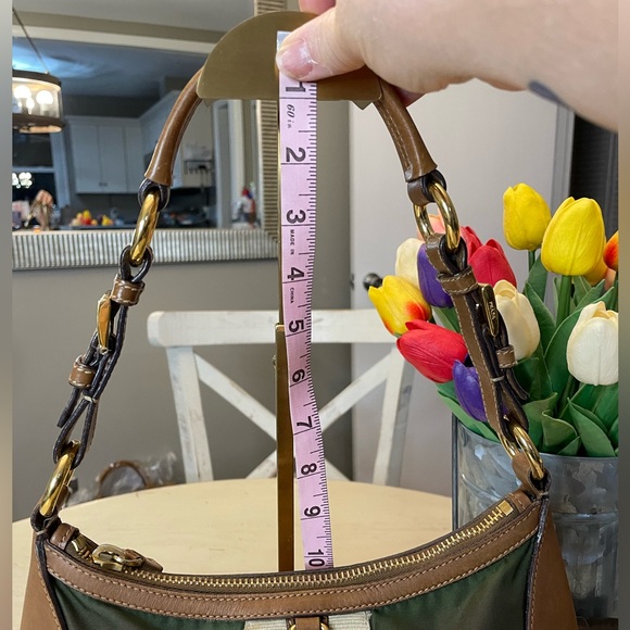 Prada Sporty Green Nylon and Leather Shoulder Bag - Picture 13 of 14